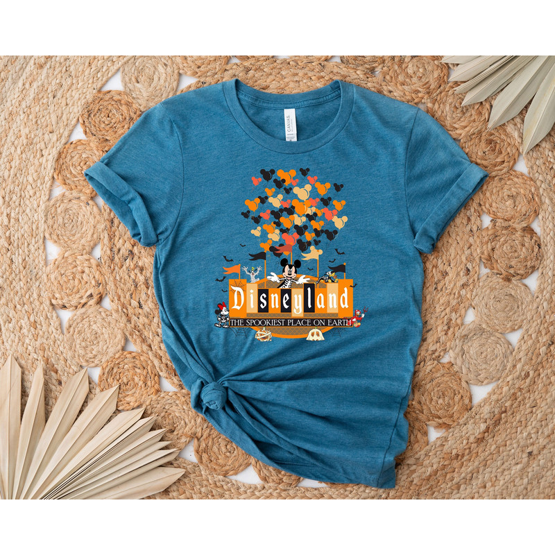 Disneyland The Spookiest Place On Earth Shirt, Disney Halloween Shirt, Halloween Pumpkin Shirt, Disneyland Shirt, Disney World Shirt - 7.jpg