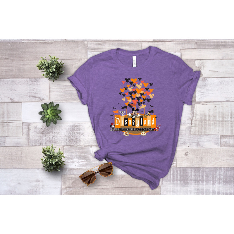 Disneyland The Spookiest Place On Earth Shirt, Disney Halloween Shirt, Halloween Pumpkin Shirt, Disneyland Shirt, Disney World Shirt - 8.jpg