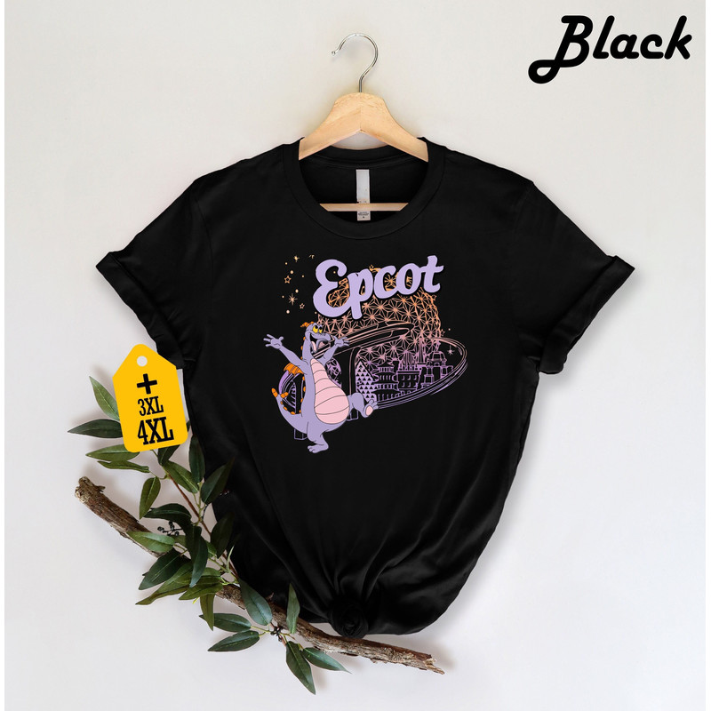 Epcot Figment Shirt Purple Dragon Walt Disney Theme Park Disney World Disneyland Tshirt Gift For Disney Mickey Mouse Lover For Epcot Lover - 1.jpg