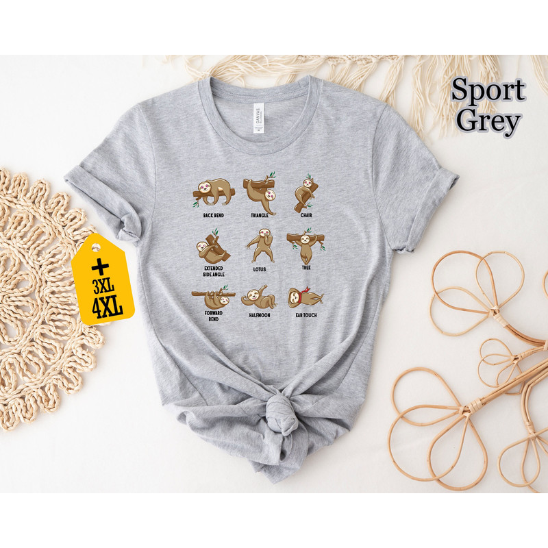 Funny Sloth Shirt, Cute Sloth Shirt, Animal Shirt, Animal Lover Shirt, Lazy Animal Shirt, Gift For Animal Lover, Funny Shirt - 4.jpg