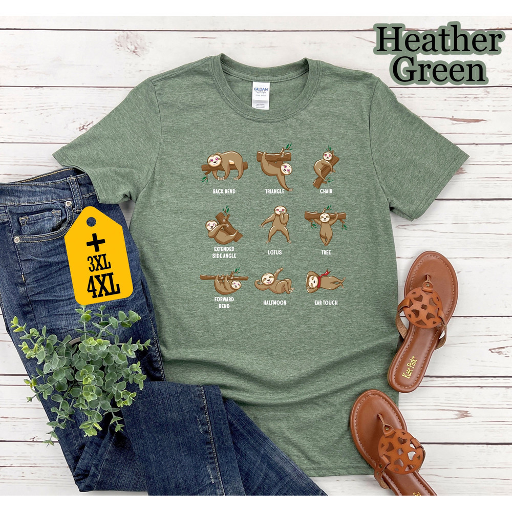 Funny Sloth Shirt, Cute Sloth Shirt, Animal Shirt, Animal Lover Shirt, Lazy Animal Shirt, Gift For Animal Lover, Funny Shirt - 6.jpg