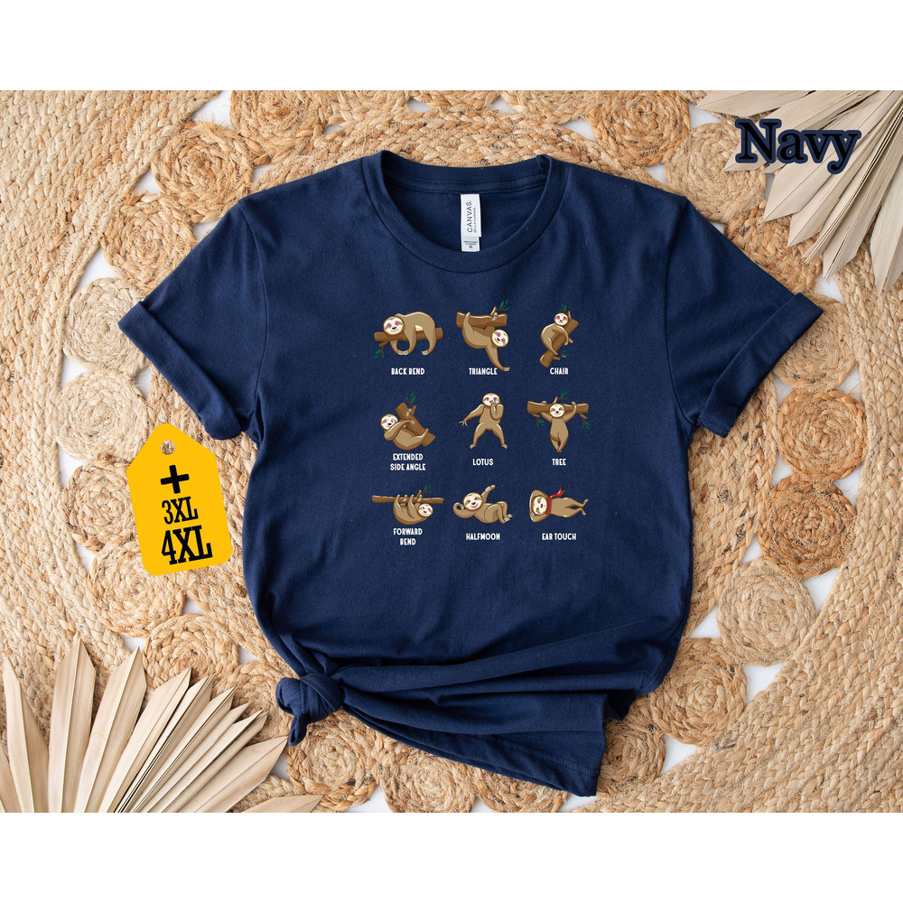 Funny Sloth Shirt, Cute Sloth Shirt, Animal Shirt, Animal Lover Shirt, Lazy Animal Shirt, Gift For Animal Lover, Funny Shirt - 7.jpg