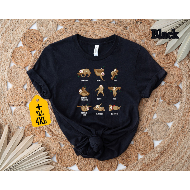 Funny Sloth Shirt, Cute Sloth Shirt, Animal Shirt, Animal Lover Shirt, Lazy Animal Shirt, Gift For Animal Lover, Funny Shirt - 8.jpg