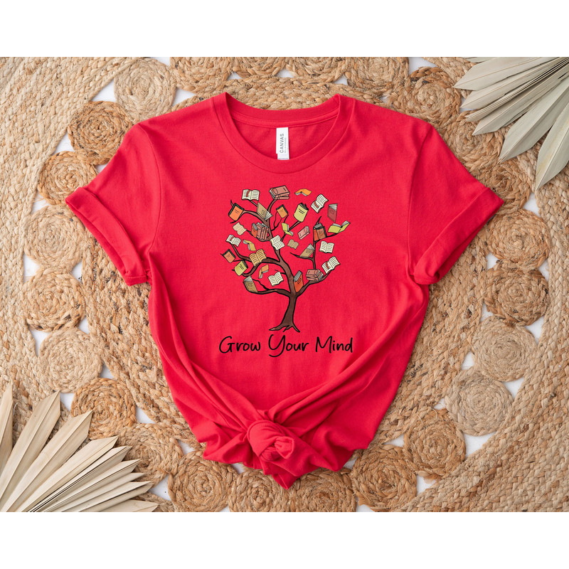 Grow Your Mind Shirt, Book Shirt, Library Shirt, Librarian Shirt, Book Lover Shirt, Bookworm Shirt, Gift For Book Lover, Book Tee - 7.jpg