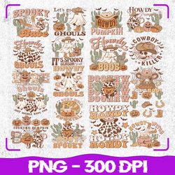 western halloween png sublimation bundle, halloween bundle designs, western halloween bundle, halloween witch png bundle