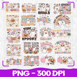 retro halloween png sublimation bundle, halloween bundle designs, retro halloween bundle, retro halloween png bundle