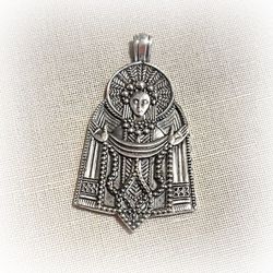 Ukraine handmade silver necklace pendant,Vintage silver pendant,ukrainian silver jewelry,ukraine silver tryzub