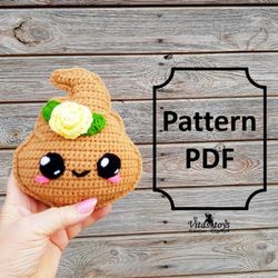 Amigurumi Poop Crochet Rag Doll pattern