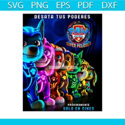 paw patrol the mighty movie png sublimation download