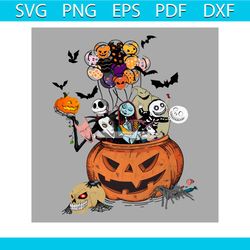 retro the nightmare before christmas halloween png file