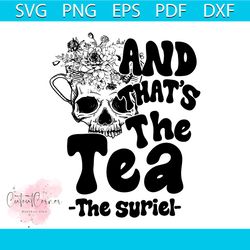 suriel tea co skull a court of thorns and rose svg cricut file