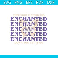 enchanted this night is sparkling svg eras tour svg file