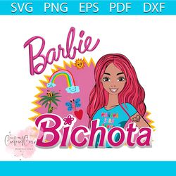 cute barbie bichota karol g png bichota team png file