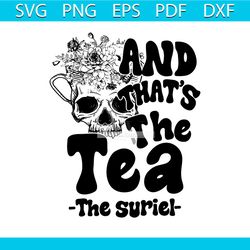 suriel tea co skull a court of thorns and rose svg cricut file