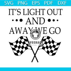 lights out and away we go formula 1 svg digital cricut file