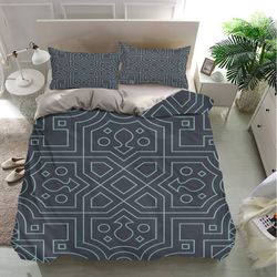 arabesque patterns bedding sets, arabesque patterns bedding, bedroom decor, decorations for home bedding sets, bedding