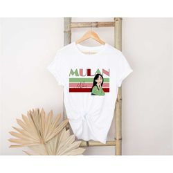 mulan retro shirt, disney princess shirt, princess mulan shirt, mulan t-shirt, disney mulan shirt, princess shirt.