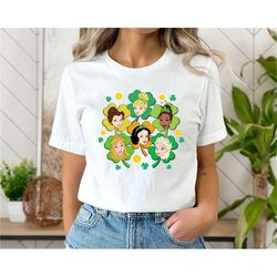 disney princess st patricks day t-shirt, disney princess shamrock shirt, saint patricks day family matching shirt, saint