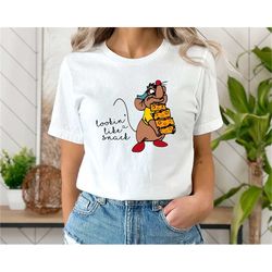 lookin' like a snack gus-gus shirt, cute gus gus shirt, disney snack shirt.