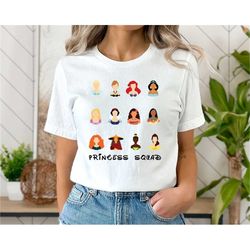 princess squad goal t-shirt, princess squad t shirt, princess squad disney shirt, princess tee