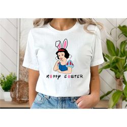 easter snow white shirt, princess snow white easter shirt, disney princess easter tee, happy easter princess shirt, disn