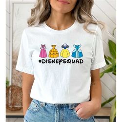 princess squad goals women's t-shirt, princess squad t shirt, disney princess shirt, disney princess bachelor shirt, dis