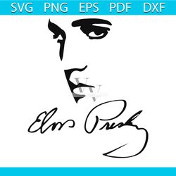 vintage elvis presley lovers svg digital cricut file
