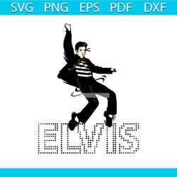 retro elvis presley 2022 movie svg digital cricut file