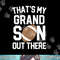 That s My Grandson out there Football Grandparent Game gift png, sublimation.jpg