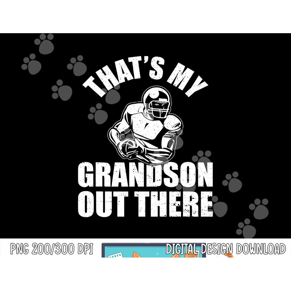 That s My Grandson Out There Football Shirt Grandpa Grandma png, sublimation copy.jpg