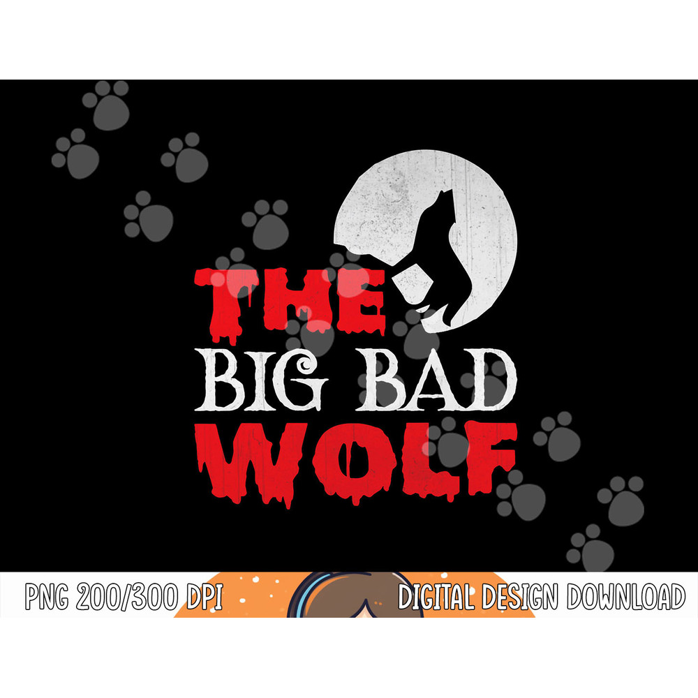 The Big Bad Wolf Halloween Costume Funny Cute Gift png, sublimation copy.jpg
