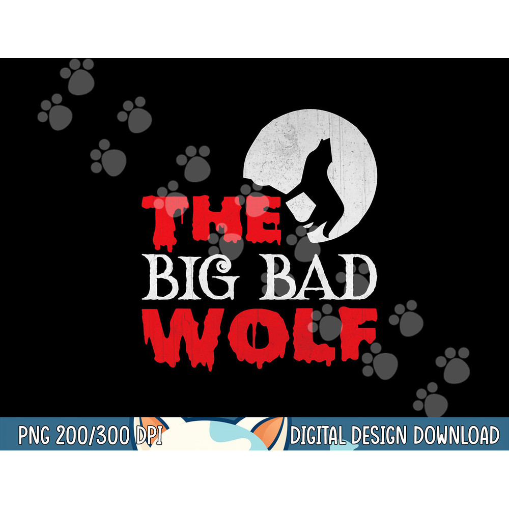 The Big Bad Wolf Halloween Costume Funny Cute Gift png, sublimation copy.jpg