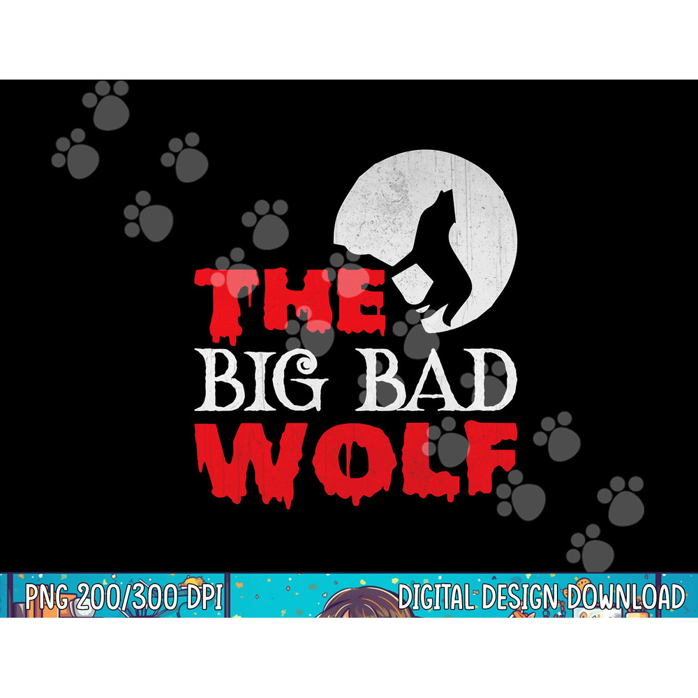 The Big Bad Wolf Halloween Costume Funny Cute Gift png, sublimation copy.jpg