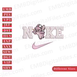 disney angle love nike machine embroidery designs