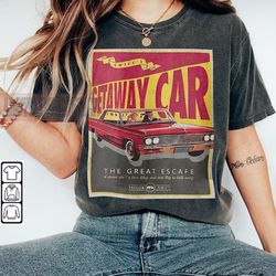 taylor the eras tour tshirt - taylor eras tour 2023 getaway car retro t shirt - taylor 90s vintage graphic tee - a72