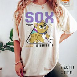 disney pixar lightyear sox star command cat poster t-shirt,magic kingdom tee,disneyland family trip vacation gift unisex