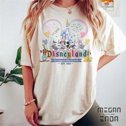 disneyland est 1955 california shirt, vintage disneyland shirt, happiest place on earth shirt, vintage disney shirts, re