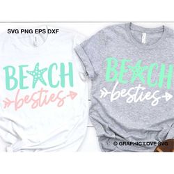 Beach Besties Svg, Girls Trip Png, Summer Vacation Svg, Summer Girl's Trip Svg, Summer Shirt Iron On Png, Beach Lovers G