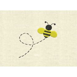 Machine embroidery designs bee