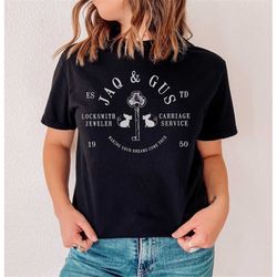 jaq & gus / cinderella / disney inspired shirt