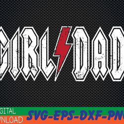 outnumbered dad of girls shirt men fathers day for girl dad svg, eps, png, dxf, digital download