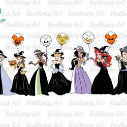 Halloween Princess Svg, Spooky Vibes Svg