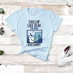 frozen olaf chillin' like olaf on my  60th birthday svg, frozen, frozen svg, frozen 2, studio3, jpeg, png can be customi