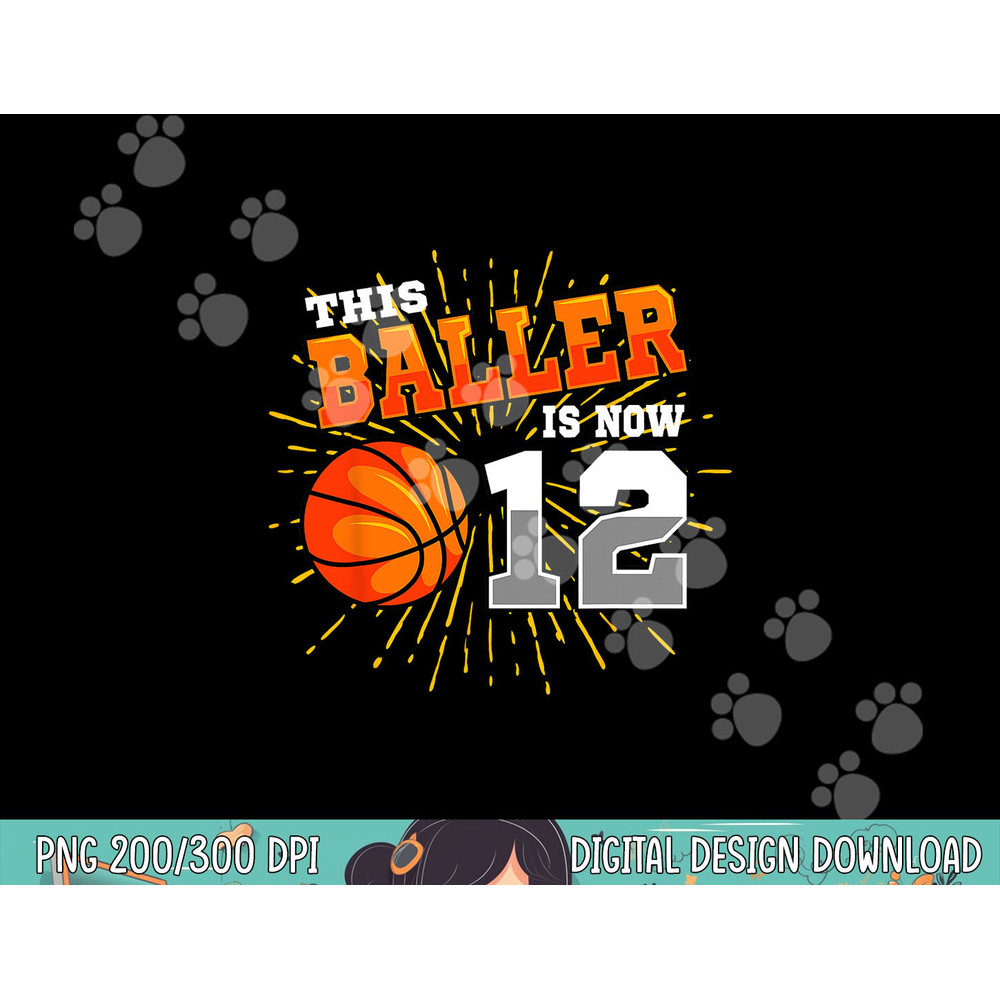 This Baller Is Now 12 Basketball 12th Birthday Party png, sublimation copy.jpg