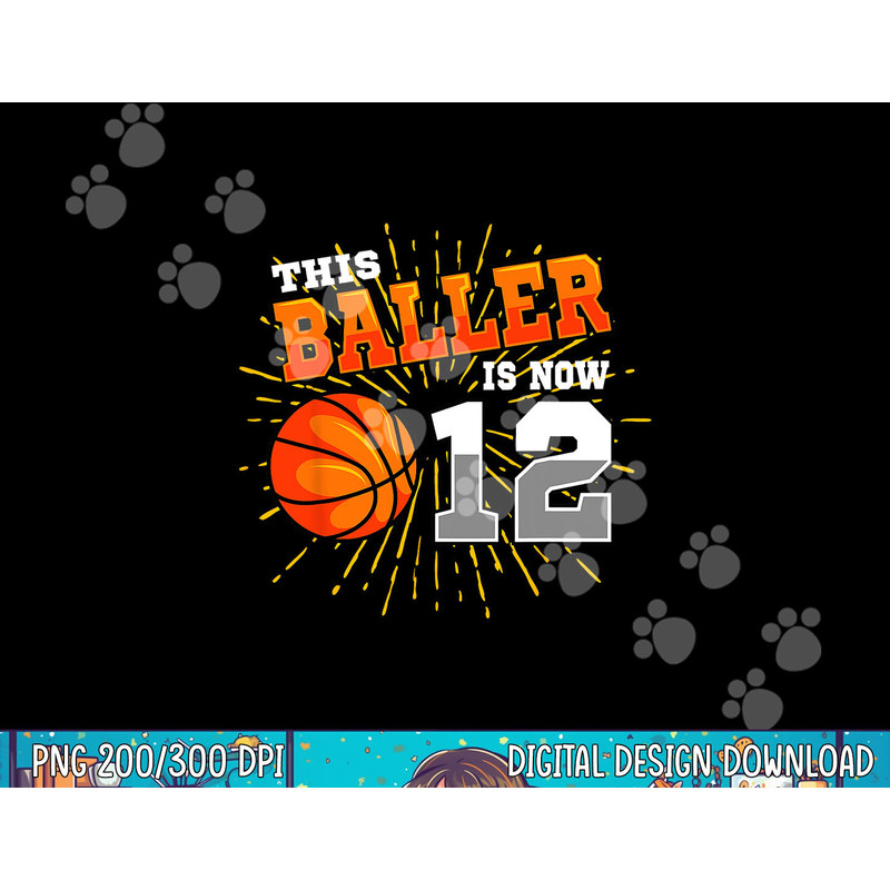 This Baller Is Now 12 Basketball 12th Birthday Party png, sublimation copy.jpg