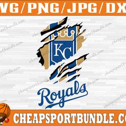 kansas city royals scratch baseball team svg, kansas city royals svg, mlb team  svg, mlb svg, png, dxf, eps, jpg
