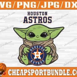 houston astros baby yoda baseball team svg , houston astros svg, mlb team  svg, mlb svg, png, dxf, eps, jpg