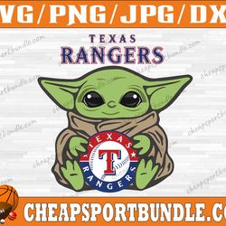 texas rangers baby yoda baseball team svg, texas rangers svg, mlb team  svg, mlb svg, png, dxf, eps, jpg