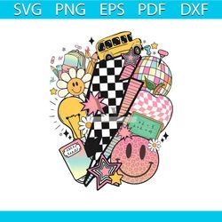 retro teacher life back to school png download file