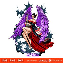 One piece Gear 5 Svg: Nico Robin | High-Quality Digital Files for Crafters